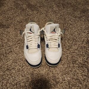 Mens Jordan 4 Midnight Navy Size 10.5